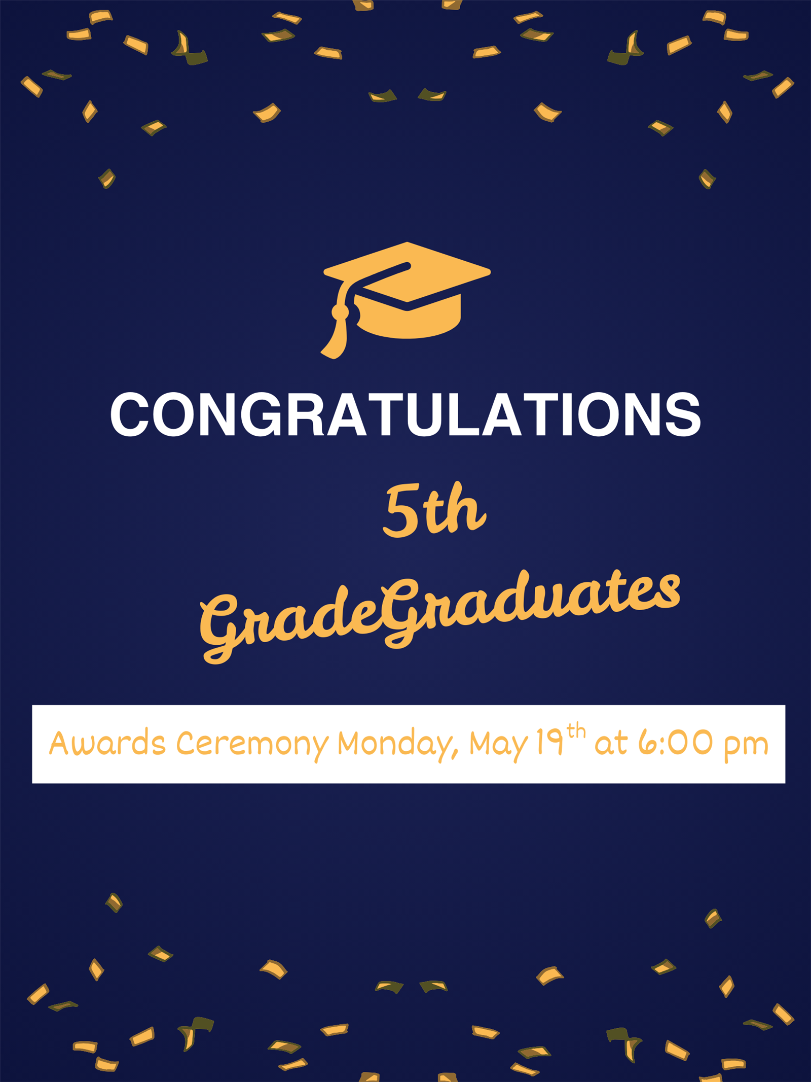  5th Grade Awards/Graduation